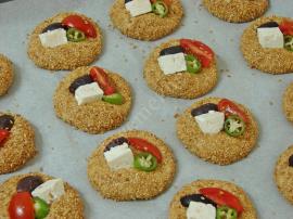 Mayasız Simit Pizza