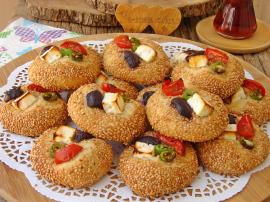 Mayasız Simit Pizza