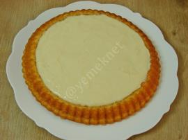 Muhallebili Tart Kek