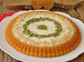 Muhallebili Tart Kek