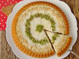 Muhallebili Tart Kek