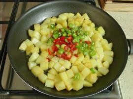 Peynirli Patatesli Omlet