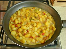 Peynirli Patatesli Omlet