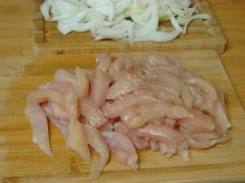 Soğanlı Tavuk Sote