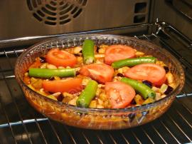 Tavuklu Patlıcan Kebabı