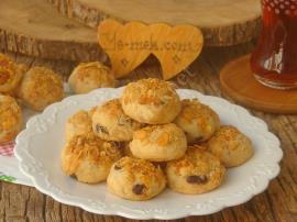 Damla Çikolatalı Mısır Gevrekli Kurabiye