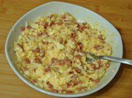 Fırında Peynirli Sucuklu Ekmek