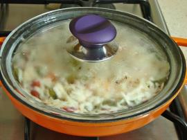 Kaşar Peynirli Biber Kavurması