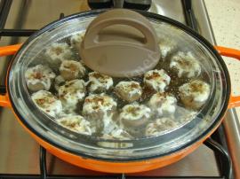 Tavada Kaşarlı Mantar