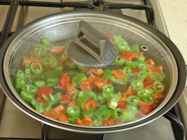 Biberli Sucuklu Yumurta