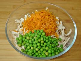 Garnitürlü Tavuk Salatası