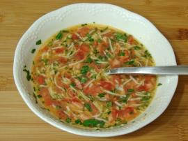 Tavada Domates Pizzası