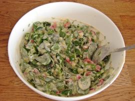 Kabaklı Semizotu Salatası