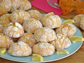 Limonlu Çatlak Kurabiye