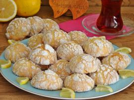 Limonlu Çatlak Kurabiye