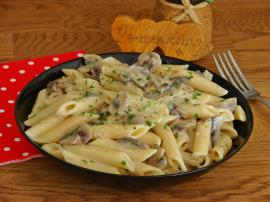 Mantarlı Kremalı Makarna