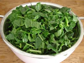 Pirinçli Ispanak Yemeği