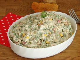 Tavuklu Buğday Salatası