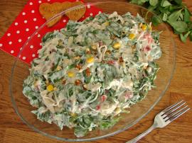 Tavuklu Semizotu Salatası