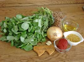 Yeşil Mercimekli Semizotu Yemeği