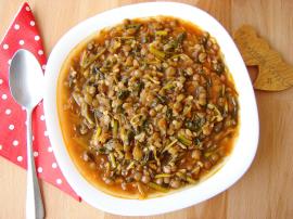 Yeşil Mercimekli Semizotu Yemeği