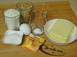 Cevizli Susamlı Tuzlu Kurabiye