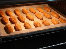 Cevizli Susamlı Tuzlu Kurabiye