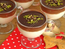 Çikolata Soslu Muhallebi