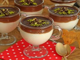 Çikolata Soslu Muhallebi