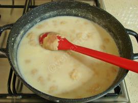 Çikolata Soslu Un Helvası