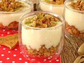 Elmalı Bisküvili Muhallebi