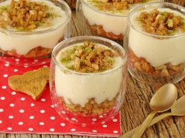 Elmalı Bisküvili Muhallebi