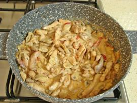 Kremalı Mantarlı Tavuk