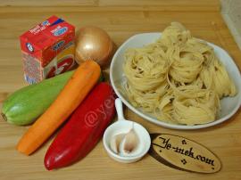 Kremalı Sebzeli Makarna