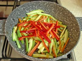 Kremalı Sebzeli Makarna