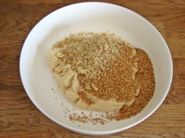 Susamlı Cevizli Kurabiye