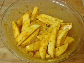 Fırında Hardal Soslu Patates