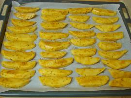 Fırında Hardal Soslu Patates