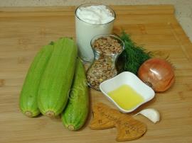 Mercimekli Kabak Salatası