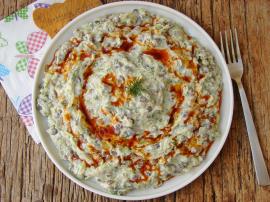 Mercimekli Kabak Salatası