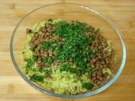 Mercimekli Kabak Salatası