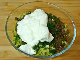 Mercimekli Kabak Salatası