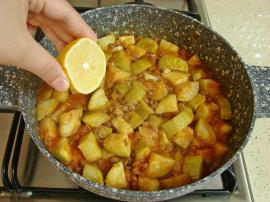 Mercimekli Kabak Yemeği