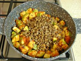 Mercimekli Kabak Yemeği