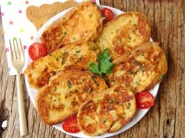 Peynirli Yumurtalı Ekmek Kızartması