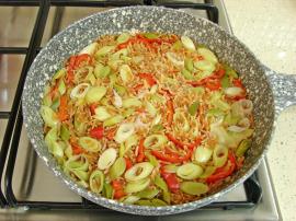 Pırasalı Arpa Şehriye Pilavı