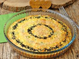 Pırasalı Mısır Unlu Kek