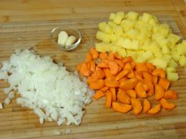 Sebzeli Yeşil Mercimek Yemeği