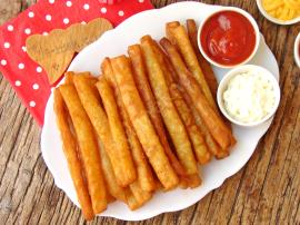 Çıtır Patates Çubukları
