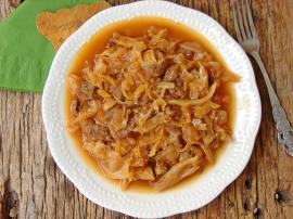 Etli Kapuska Yemeği